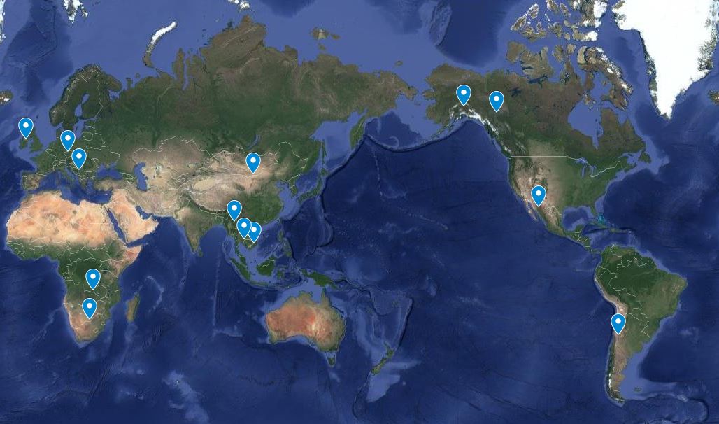 Locations - overseas