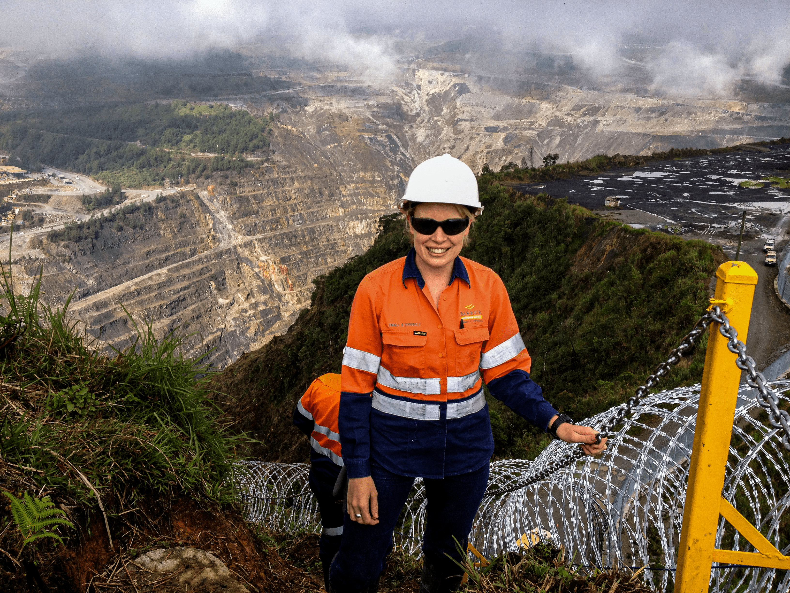In the Field: Open pit mine site, 2012