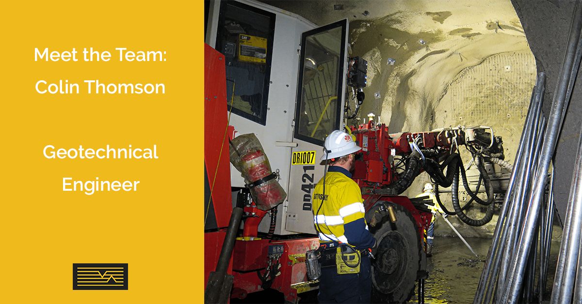 Meet the MineGeoTech Team - Colin Thomson
