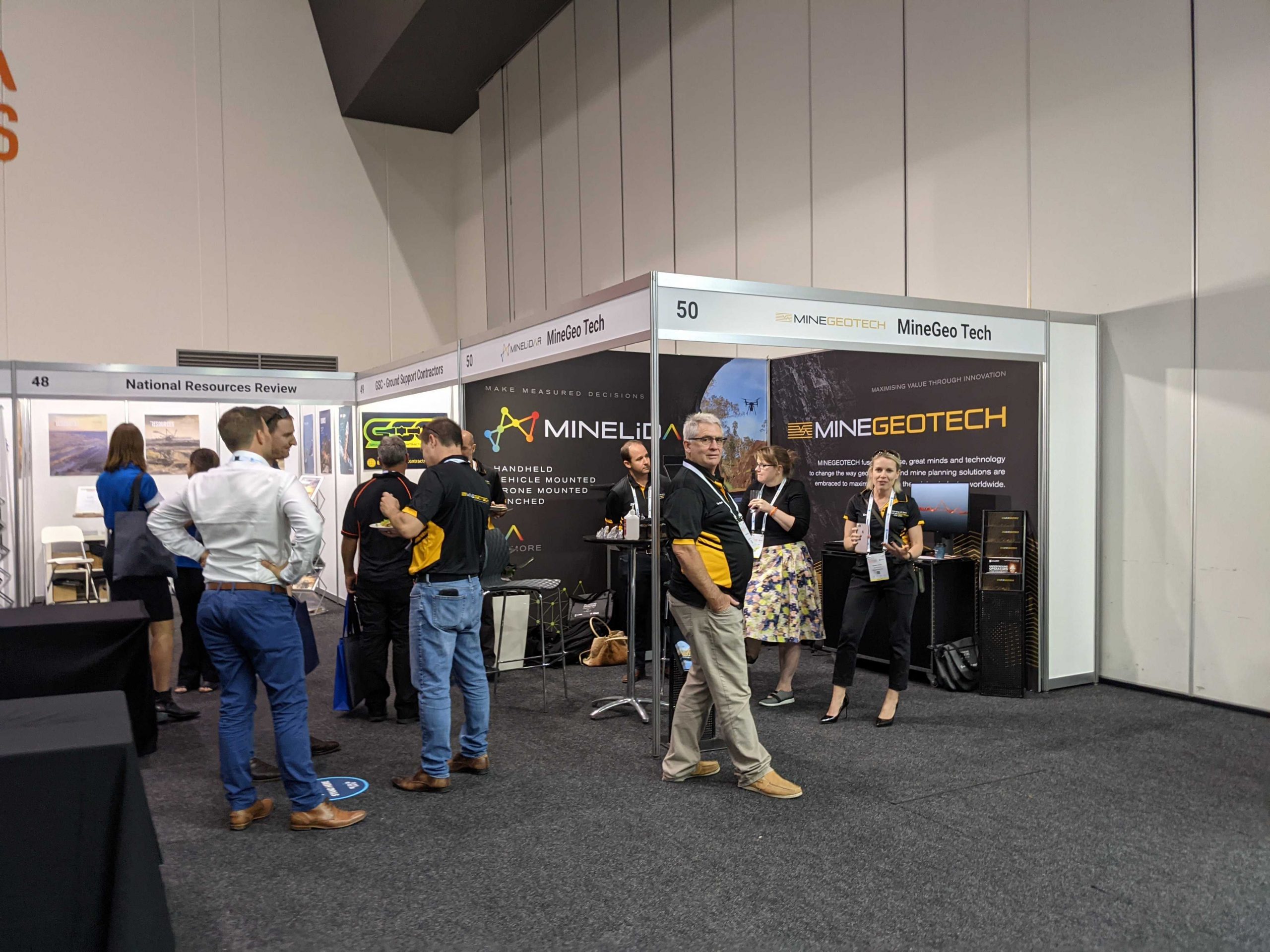 MineGeoTech and MineLiDAR at the AusIMM Underground Operators Conference 2021 - Mining Underground Services