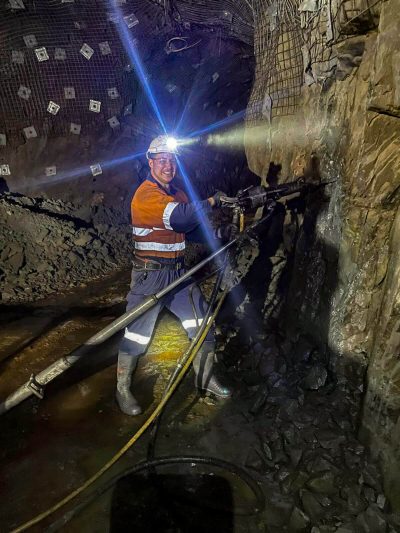 Underground Site Training - Junior Geotechnical Engineering - MineGeoTech