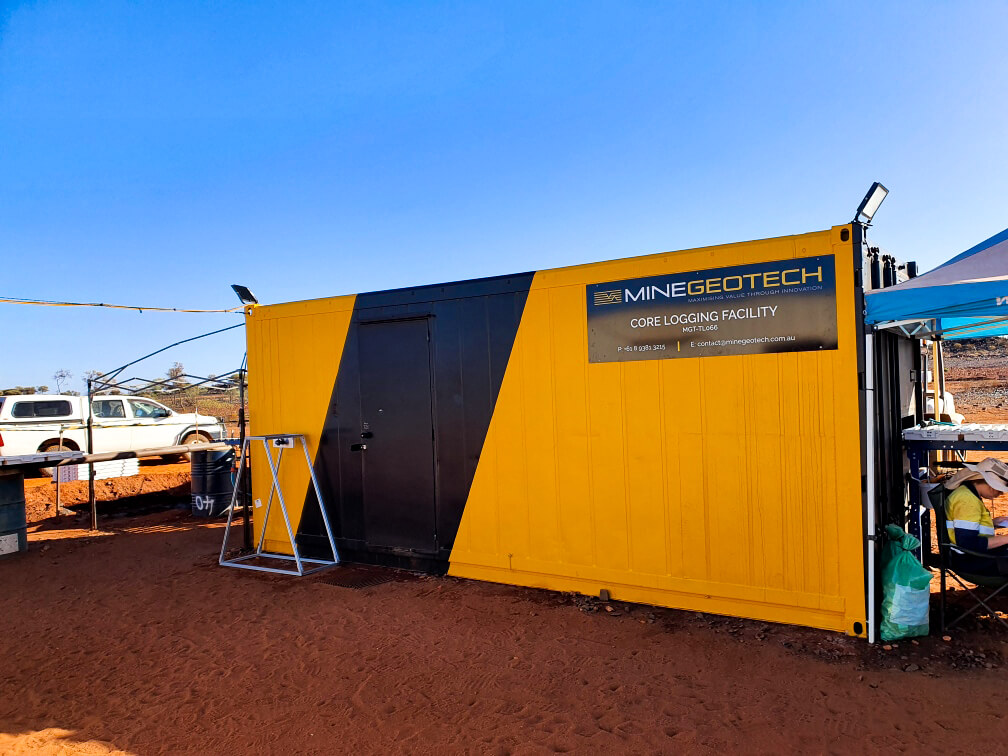New Core Logging Facility Remote Core Logging Facility - For Hire - Remote Western Australia - MGT